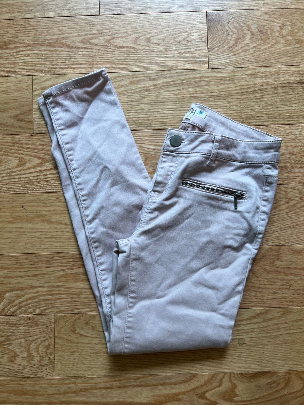 Love, Fire Low Rise Skinny Jeans Pink Junior's Size 7 JL